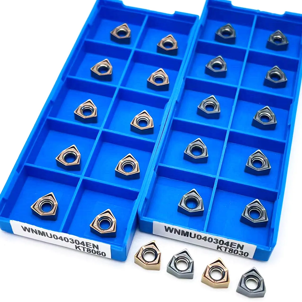 Alloy tool WNMU040304 EN WNMU040308 double-sided hexagonal fast feed milling inserts replacement APMT1135 milling inserts