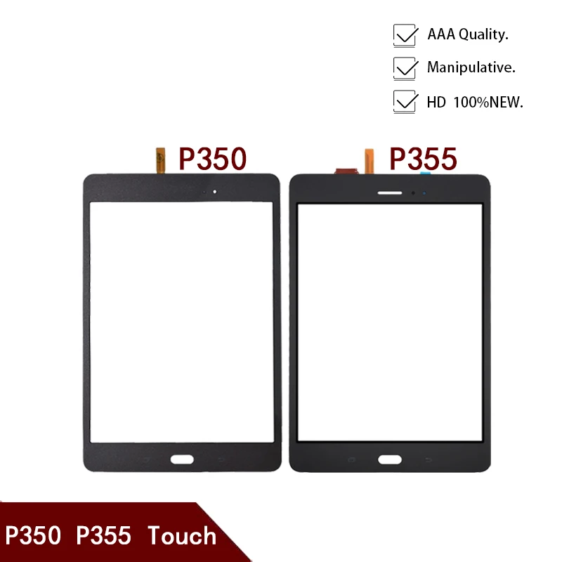 

Tablet Touch Panel For Samsung Galaxy Tab A 8.0 P350 P355 Touch Screen Digitizer SM-P350 SM-P355 LCD Outer Glass Sensor Screen