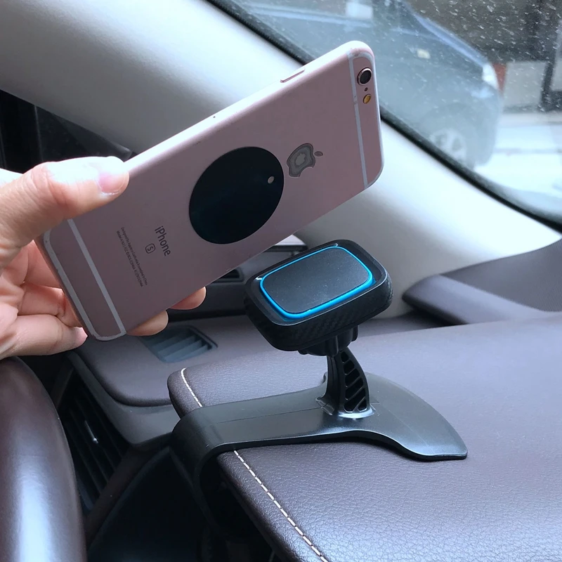 حامل هاتف السيارة حامل 360 درجة المغناطيسي خلية المحمول لوحة المغناطيس جبل غس دعم آيفون 12 11 شاومي سامسونج هواوي