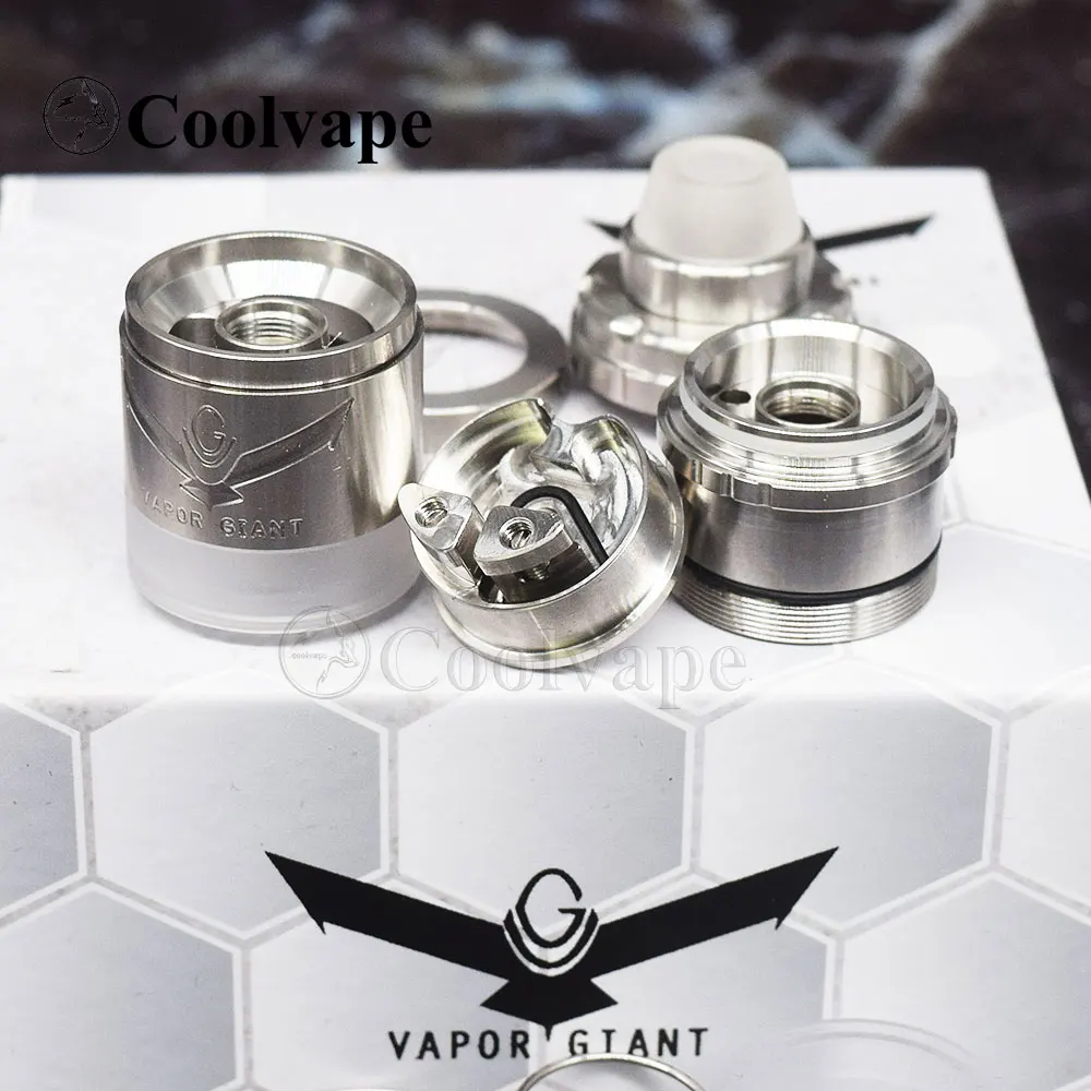 Coolvape بخار عملاق Kronos 2 S هيئة الطرق والمواصلات 23 مللي متر 4 مللي قدرة 316ss قابلة لإعادة البناء قابل للتعديل تدفق الهواء MTL أو DL أعلى ملء المرذاذ هيئة الطرق والمواصلات