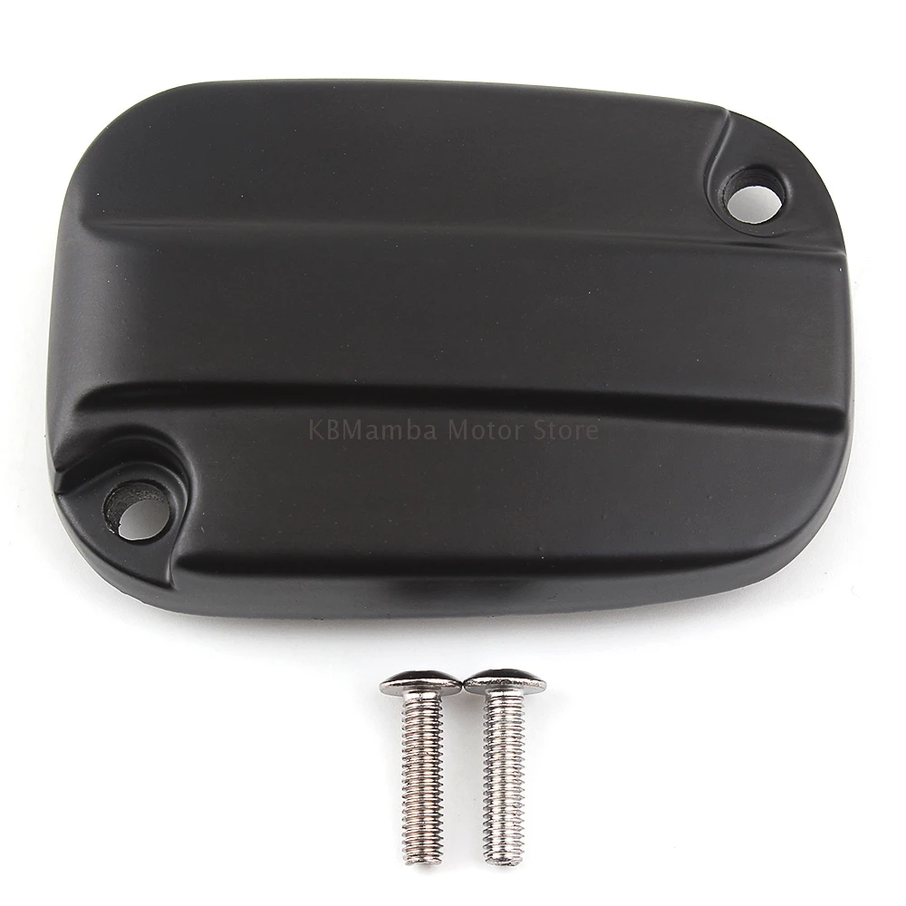 Motorcycle Accessory Brake Master Cylinder Reservoir Cover For Harley Touring Electra Street Glide Road King V-Rod Trike VRSCR