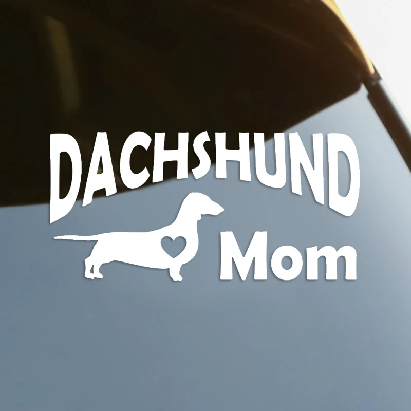 

наклейки на авто Такса мама,Dachshund Mom водонепроницаемые наклейки на машину наклейка для авто автонаклейка стикер этикеты винила наклейки ста...