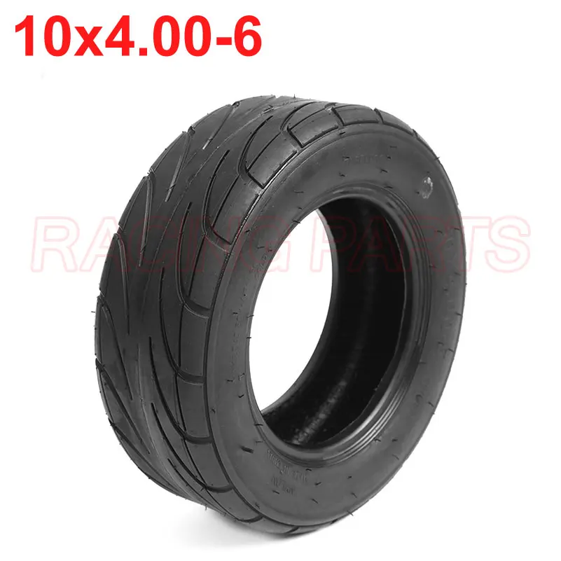 10x4.00-6 Vacuum Tire 10 Inch Tubeless Wanda Tyre for Electric Scooter Parts