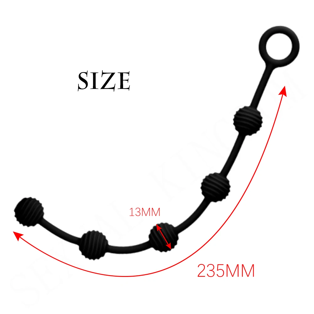 سيليكون الشرج سحب الخرز الذكور جهاز تدليك للبروستاتا صدأ الحمار المكونات دسار الإناث الاستمناء الكبار الجنس لعب للمرأة رجل مثلي الجنس