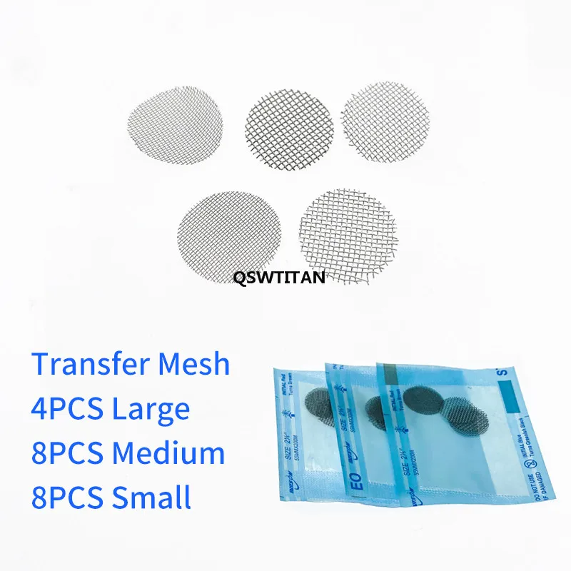 Nano Conversion Kit Nano fett filter set Kosmetische werkzeuge Nano fett transfer Patronen kit für Fettabsaugung Werkzeuge Gold Blau-mesh