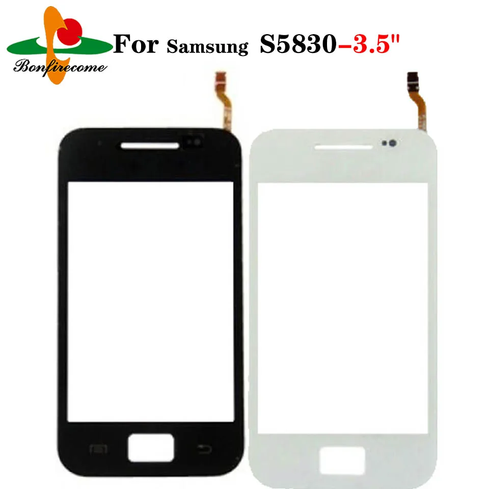 For Samsung Galaxy Ace S5830 S580i GT-S5830 GT-S5830i Touch Screen Sensor Digitizer LCD  Front Glass Lens Replacement