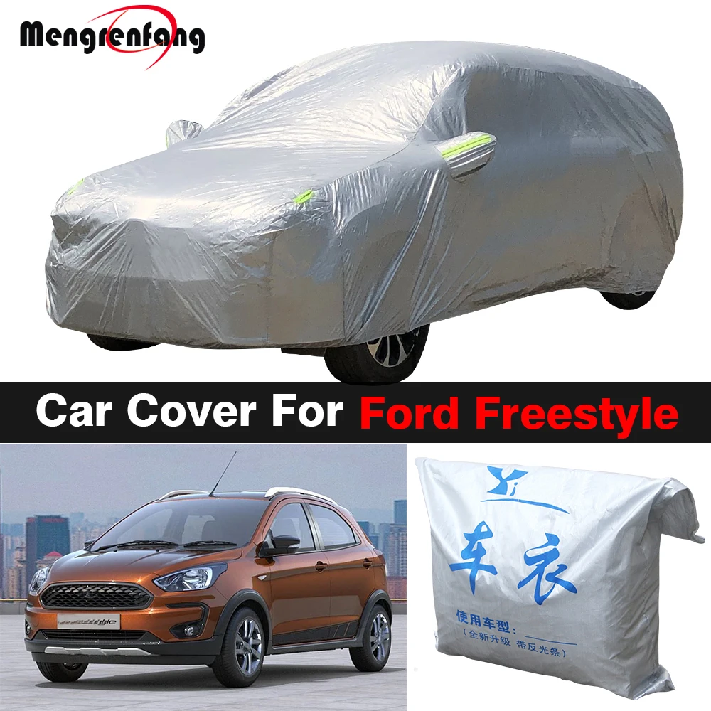 

Full Car Cover Outdoor Sun Anti-UV Rain Fog Snow Dust Proof Protection Cover For Ford Freestyle Taurus X 2005-2009