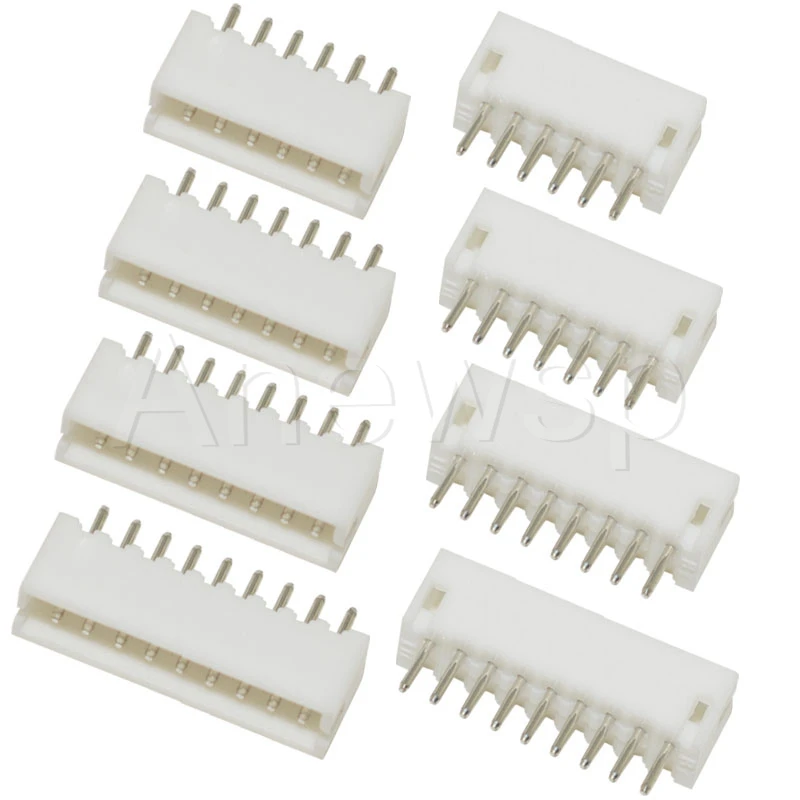 10 Set ZH1.5mm Pitch Connector Micro JST Horizontal Straight Pin/Right Angle Vertical Pin (  Socket + Housing + Terminal )2P-12P