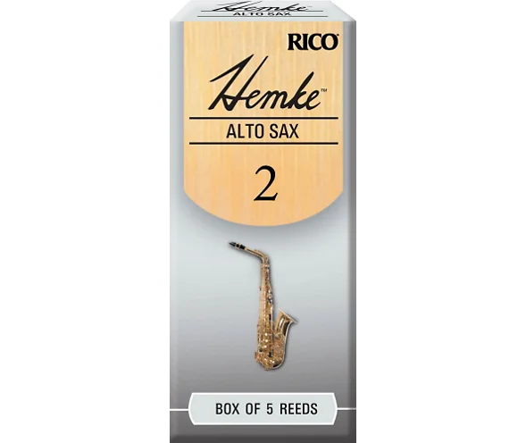 Rico by D'addario Frederick Hemke Alto Sax Saxophone Reeds in Strength 2/2.5/3/3.5, 1/piece or 5/piece Pack