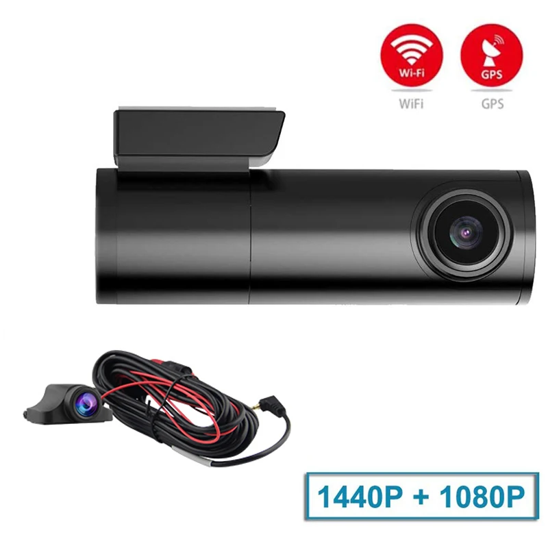 

Mini Hidden Car Dash Cam with WiFi Dual Lens DVR Car Camera Wifi Dual Car Dash Camera With Parking Mode