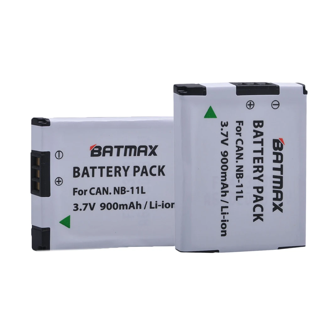 Batmax NB-11L NB-11LH Battery for Canon PowerShot A2400 A2500 A2600 A3400 A3500 A4000 IS ELPH 320 340 350 HS IXUS 265