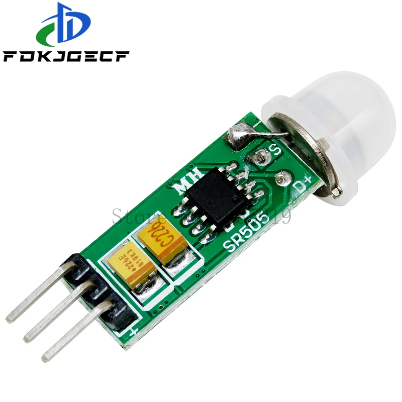 10pcs HC-SR505 Mini Infrared PIR Motion Sensor Precise Infrared Detector Module Body Sensor Switch Module Sensing Mode