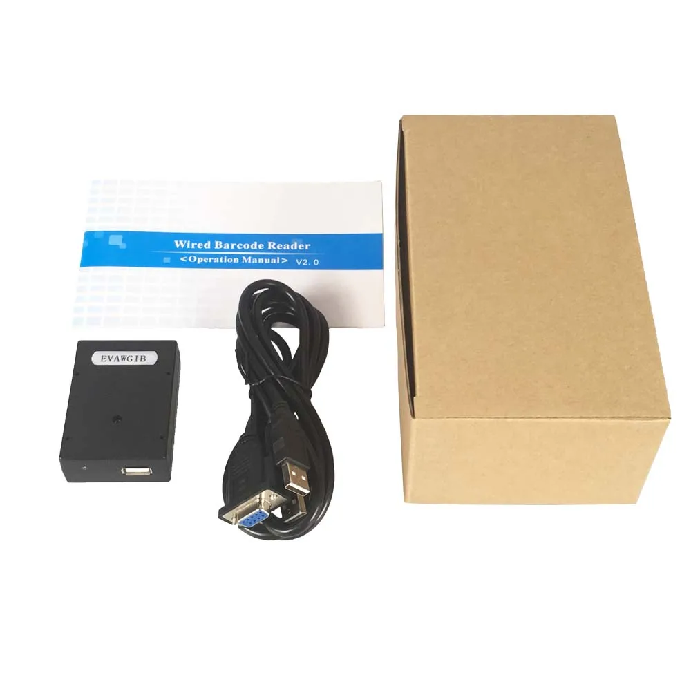 1D 2D mini-size Fixed barcode scanner module Laser CCD CMOS auto-sensing USB TTL RS232 interface embedded barcode reader module