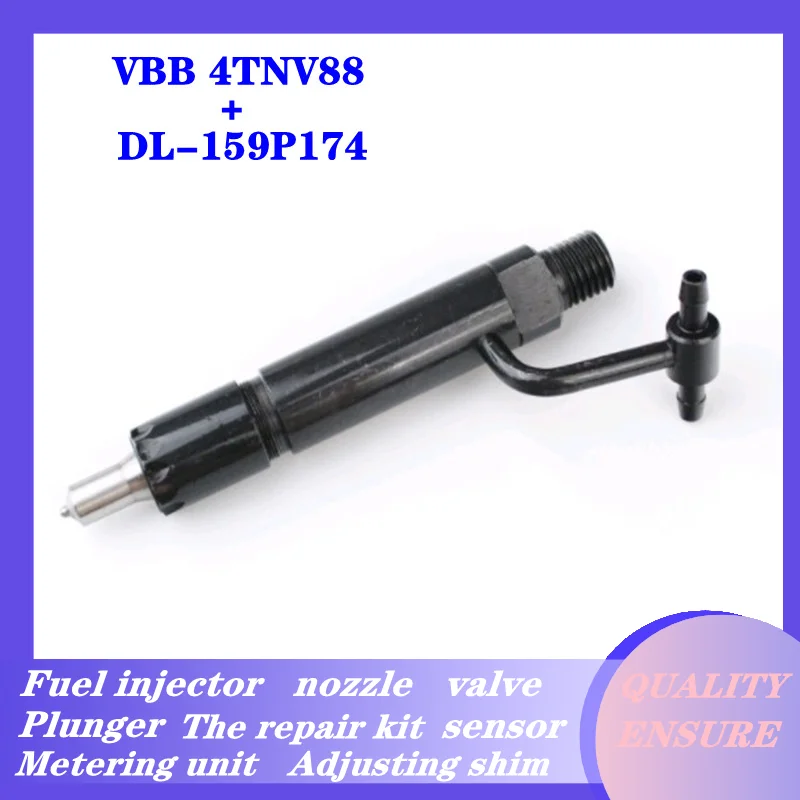 4TNV88 Diesel Engine Is Matched With DL-159P174 Nozzle For Yangma Engine