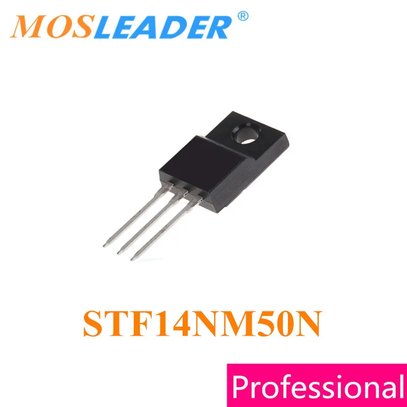 

Mosleader STF14NM50N TO220F 100PCS STF14NM50 DIP N-Channel 500V 0.28R 12A Made in China High quality