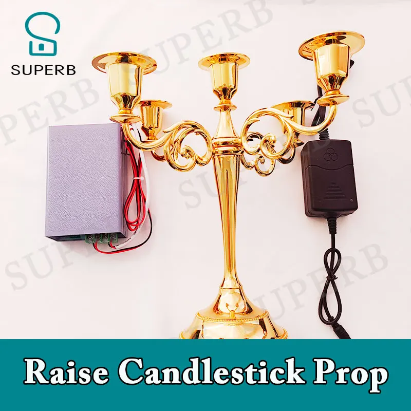 دعامة رائعة لغرفة الهروب ترفع دعامة الشمعدان ترفع حامل الشموع المقلوب لفتح دعامة الغرفة الذهبية والفضية 1987