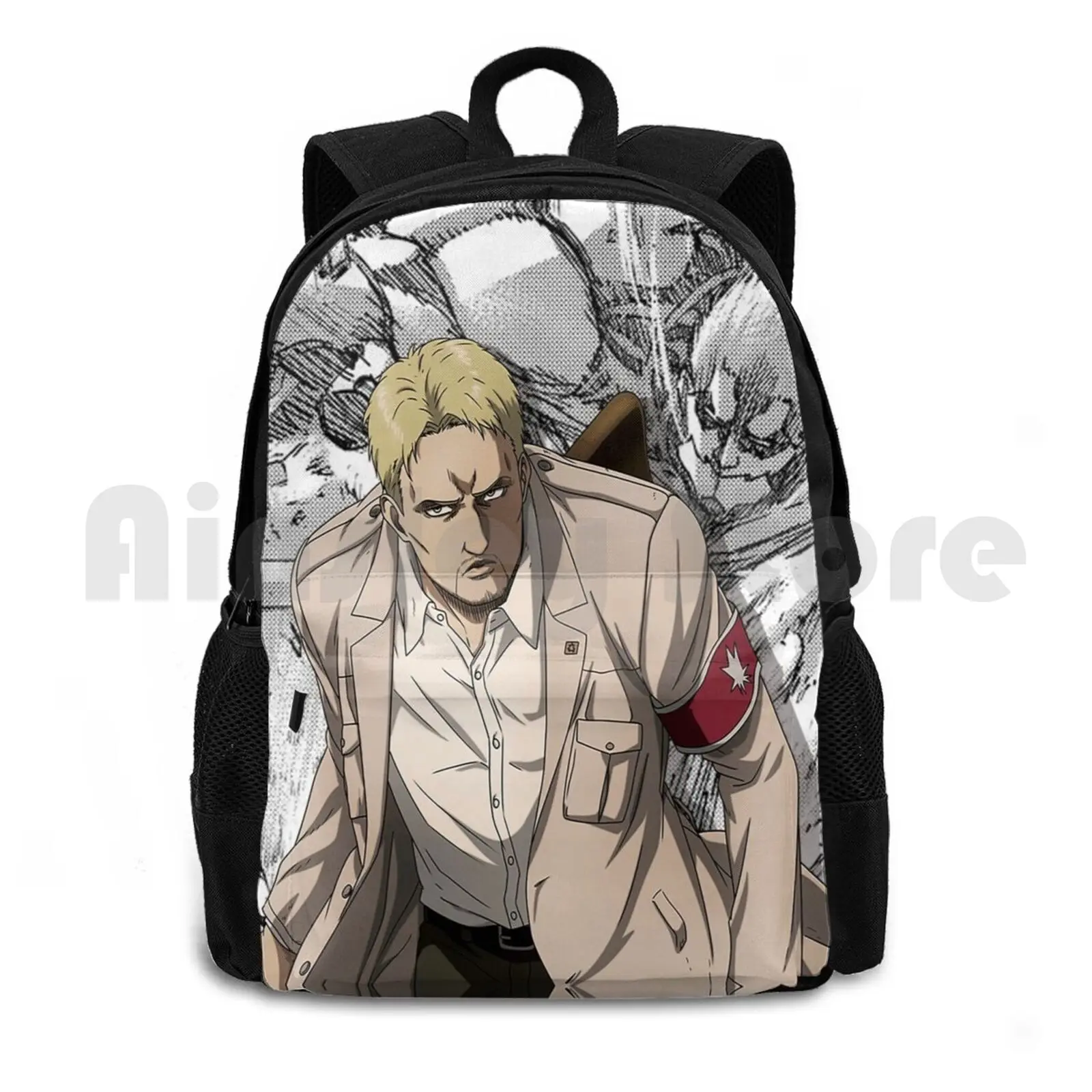 Reiner Braun Outdoor Hiking Backpack Riding Climbing Sports Bag Aot Shingeki No Kyojin Snk