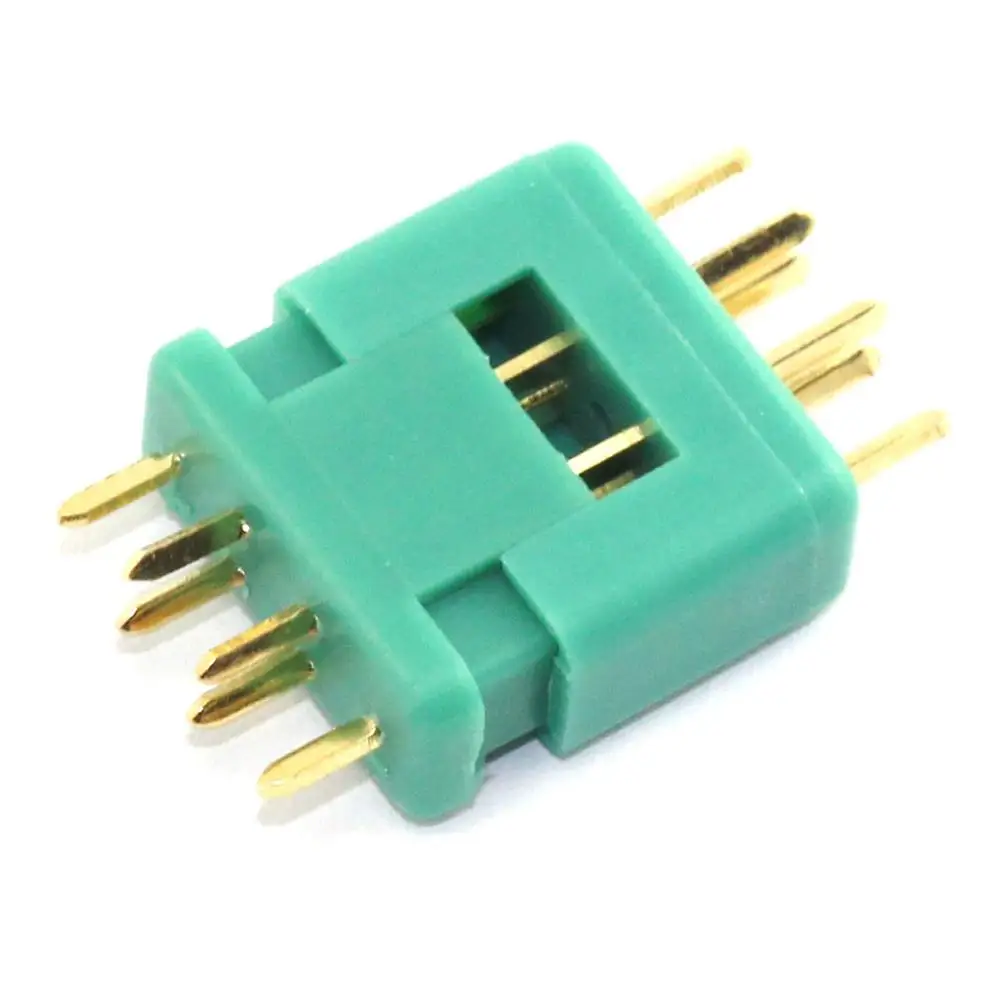 10PCS MPX Connector 6-Pin Multiplex Plug Gold plated Pin 30Amp Male Female Connector RC Aeromodelling Field Accessories