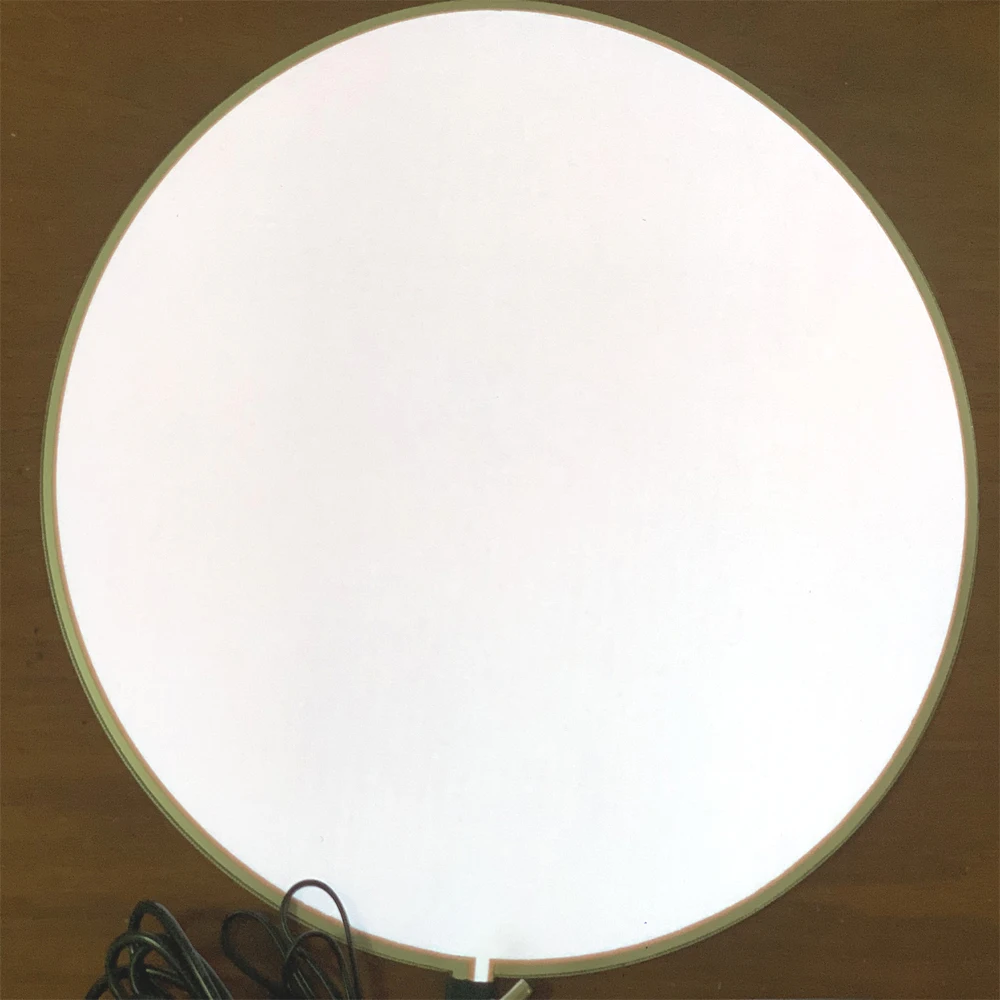 Dimmer 23.5m Circle White EL Panel EL Backlight EL Sheet EL Light Paper LED Lame Poster