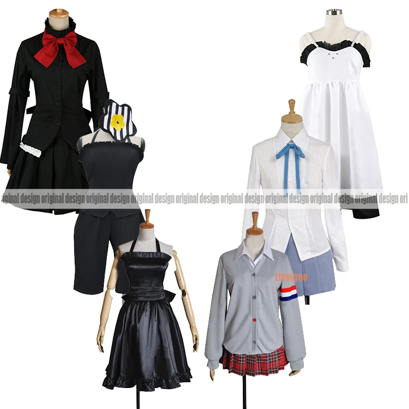 

K-On! Yui Hirasawa Mio Akiyama Ritsu Tainaka Clothing Cosplay Costume,Customized Accepted