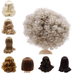 RBL Blyth Doll Scalp Wigs Brown Grey Blonde Deep Purple Hair Series Including the Hard dome ob24 anime girl