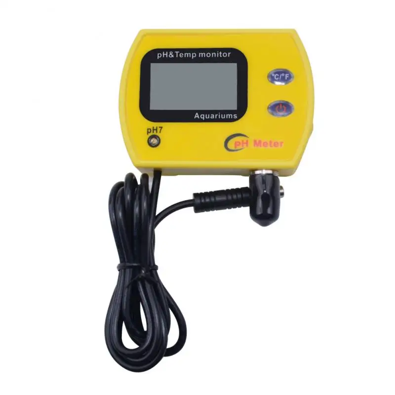 High Precision 0.01 Tester Temperature Ph Meter Water Purity Ppm Meter for Aquarium Swimming Pool Monitor Lcd Screen