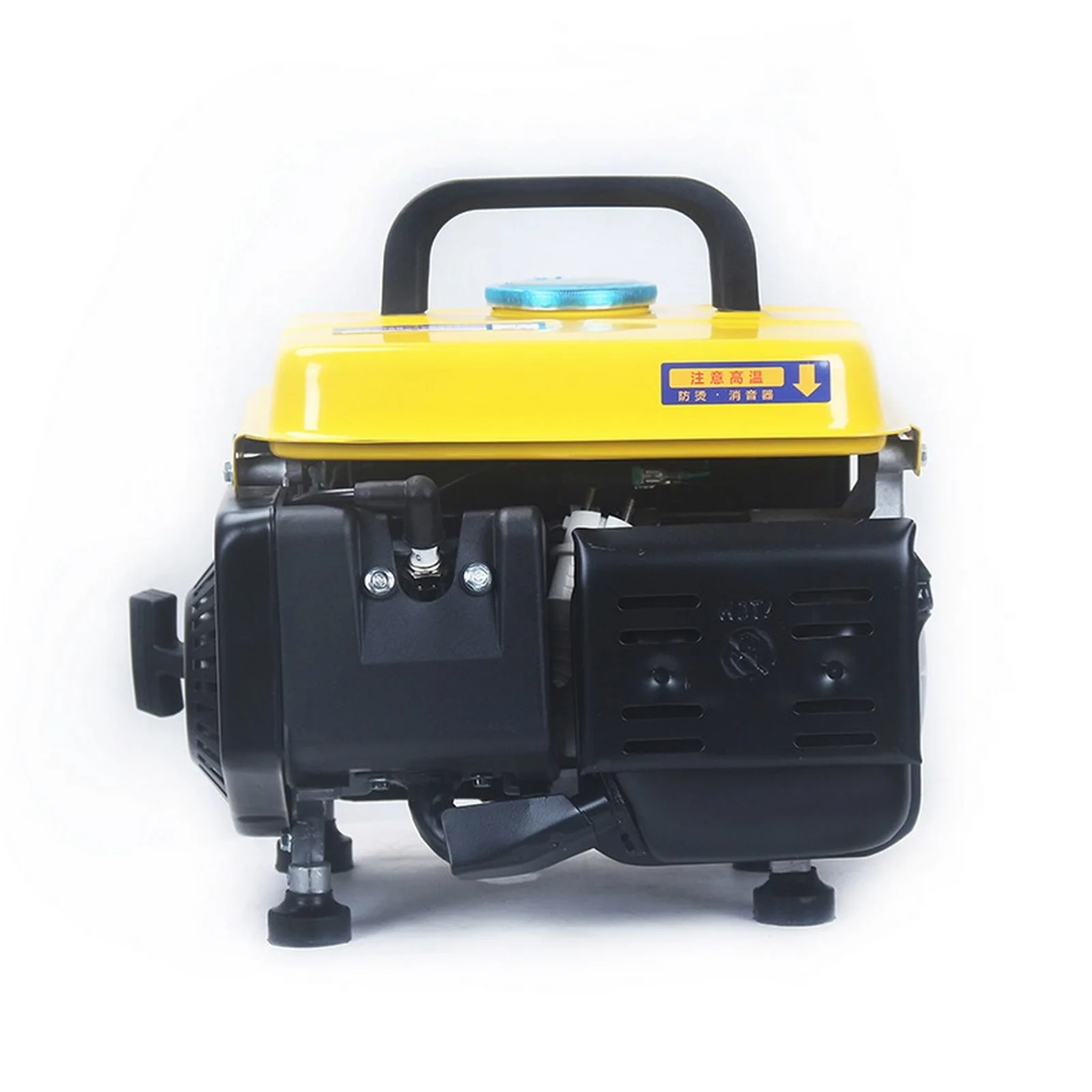 Portable 50HZ Gasoline Generator 0.65KW Household Small Portable Micro Silent Manual Generator