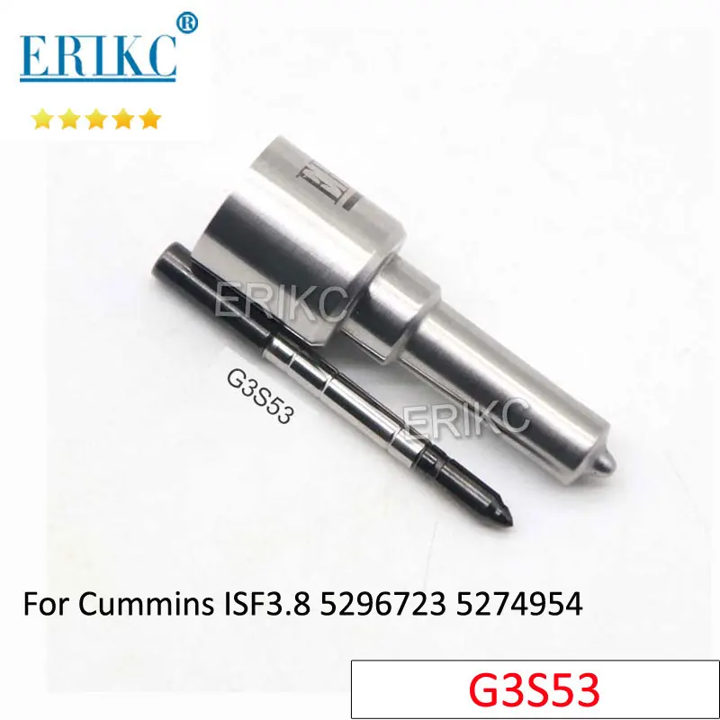 

ERIKC G3S53 (293400-0530) Diesel Fuel Injector Nozzle Tip Spray For Denso 5296723 5274954 CRN5274954 for Cummins ISF3.8