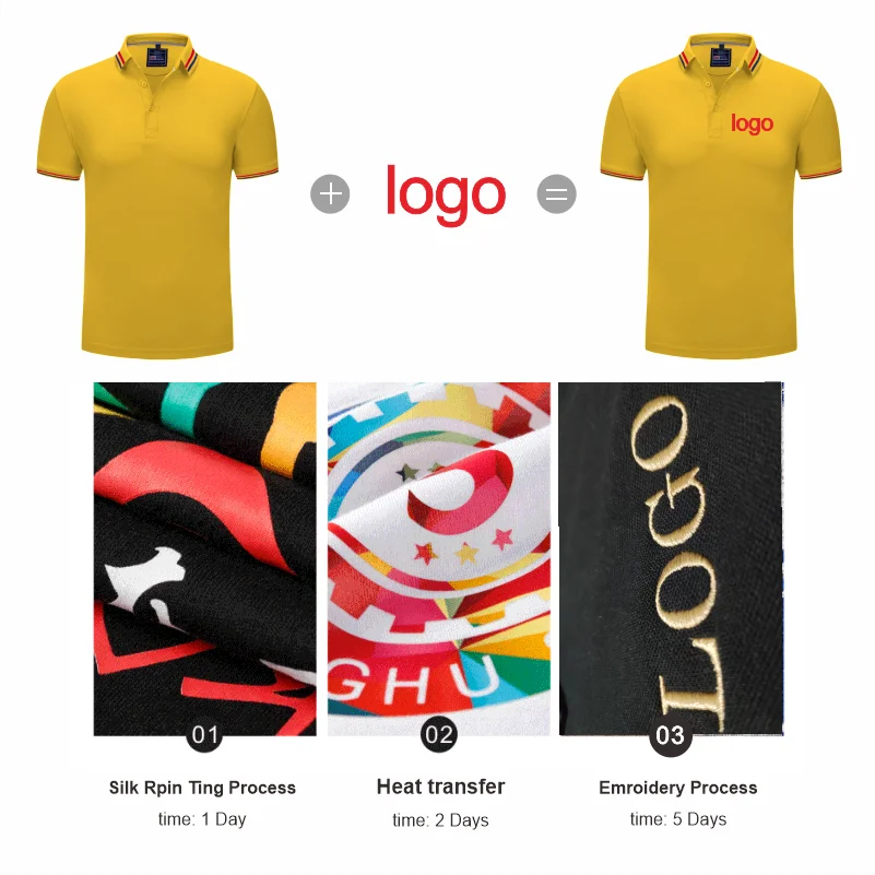 YOTEE2021 Casual Business High Quality Individual Company Group Logo Custom POLO Shirt Men and Women Custom Top