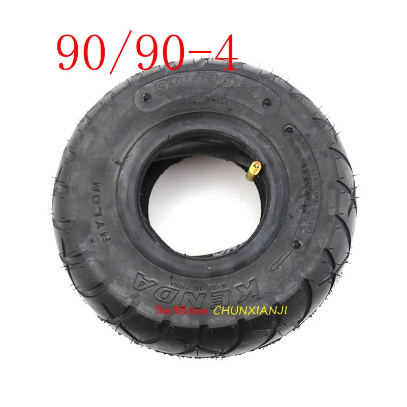 

Size 90/90-4 Tyre Inner Tube (10inch) on-road Tyres for Many Scooter Gas/Electric Scooter Motorcycle High Quality