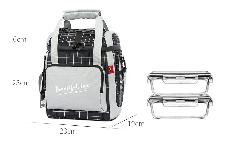 Waterproof Cooler Bag For Men Women Portable New Pattern Food Beer Work Lunch Camping Hiking Insulation Outdoor Picnic Backpack