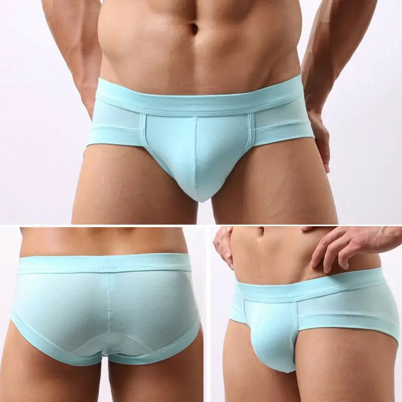 New Sexy Mens Seamless Briefs Short Pants Thongs Underwear Underpant