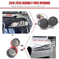 CZMOD Car Headlight Modification Upgrade Special Wiring Adapter Harness For 16-20 Jaguar F-PACE From Xenon To LED Plug And Play