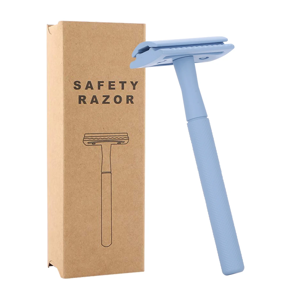 Double Edge Sicherheit Razor Männer Rasieren Frauen Haar Entfernung Klassische Damen Metall Unisex Manuelle Rasierer