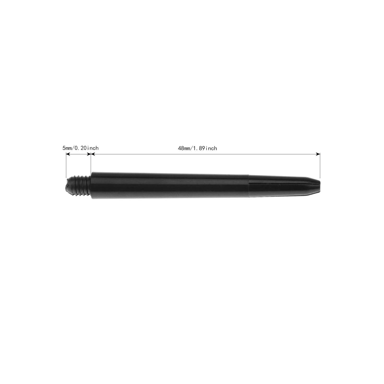 Fox Smiling 30pcs Darts Shafts Nylon 2BA 48mm 35mm 27mm Dart Shaft For Professional Darts Plastic Dart Shafts Accessories