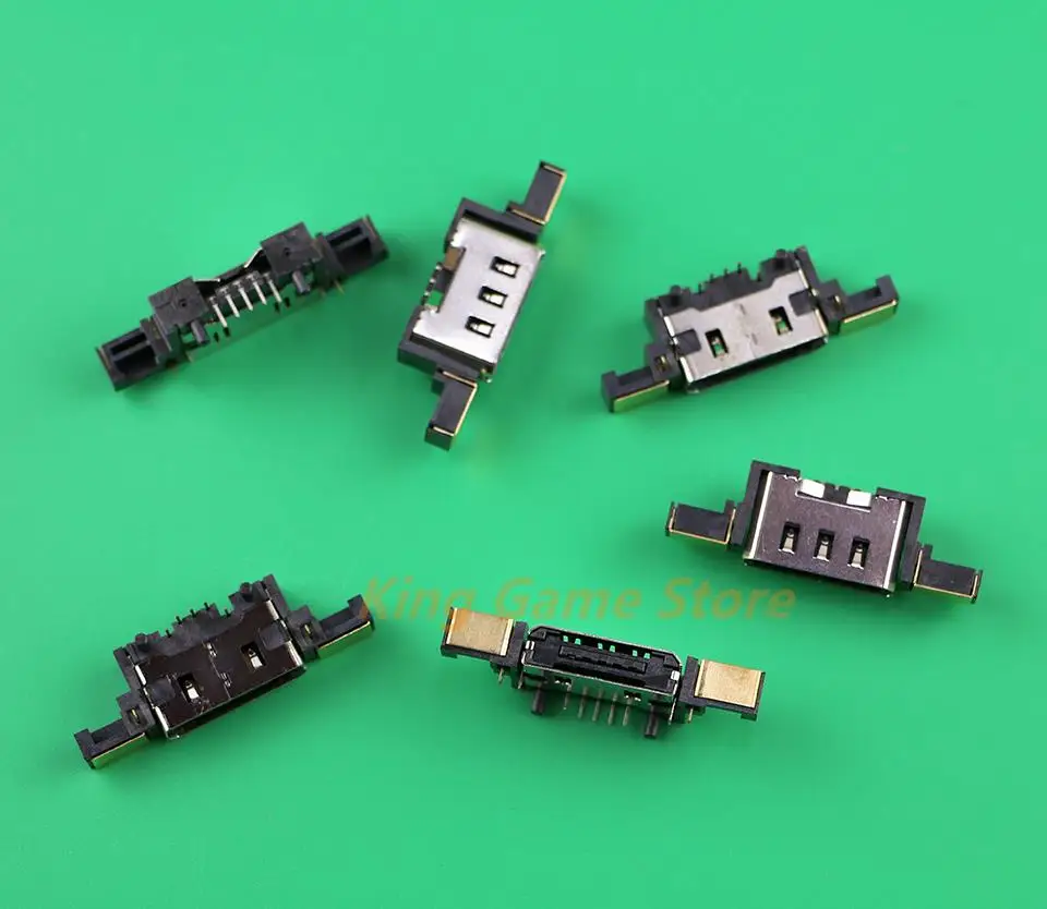 20 piezas toma de corriente puerto de carga conector de enchufe usb reemplazo para consola de juegos Wii U wiiu