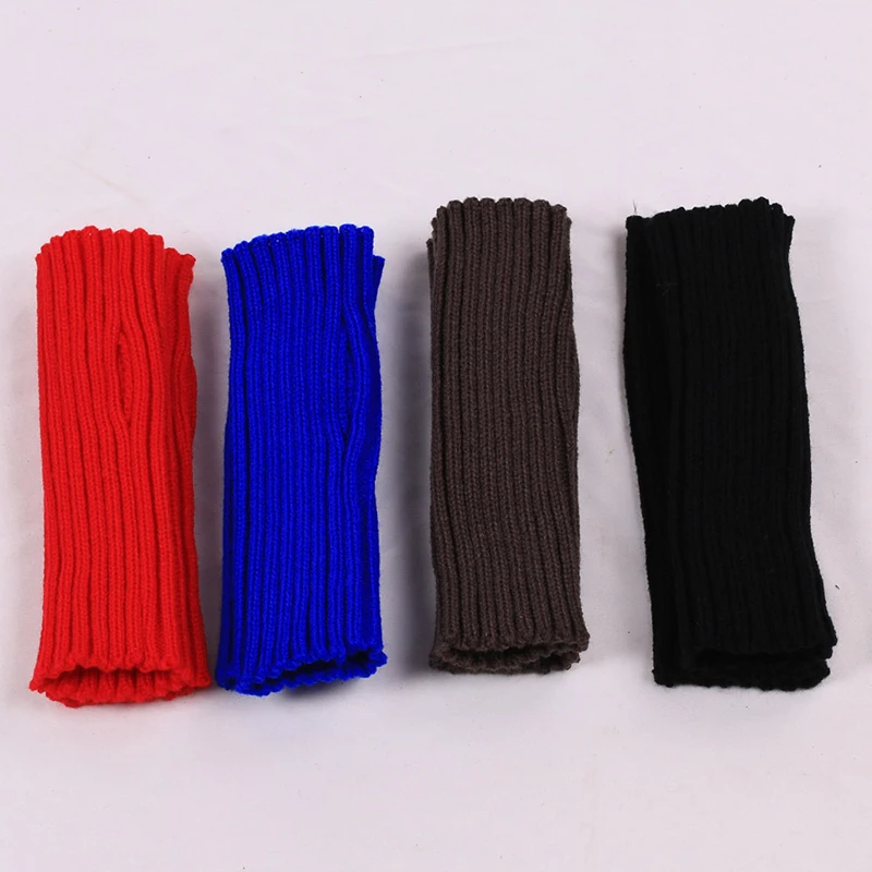 Arm Warmers Women Knitted Winter Warm Comfortable Chic Solid Kawaii Mitt Japanese Style All-match Leisure Trendy Females Daily