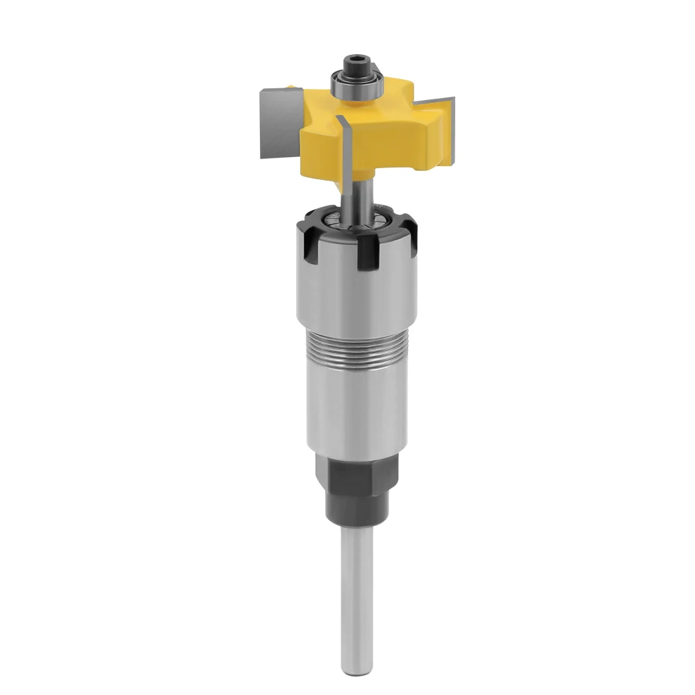LAVIE 5 Buah Set 1/4 atau 1/2 Inci Shank ER16 ER20 Extension Rod Collet UM Type Wrench Nut untuk CNC Milling Tool Engraving Machine