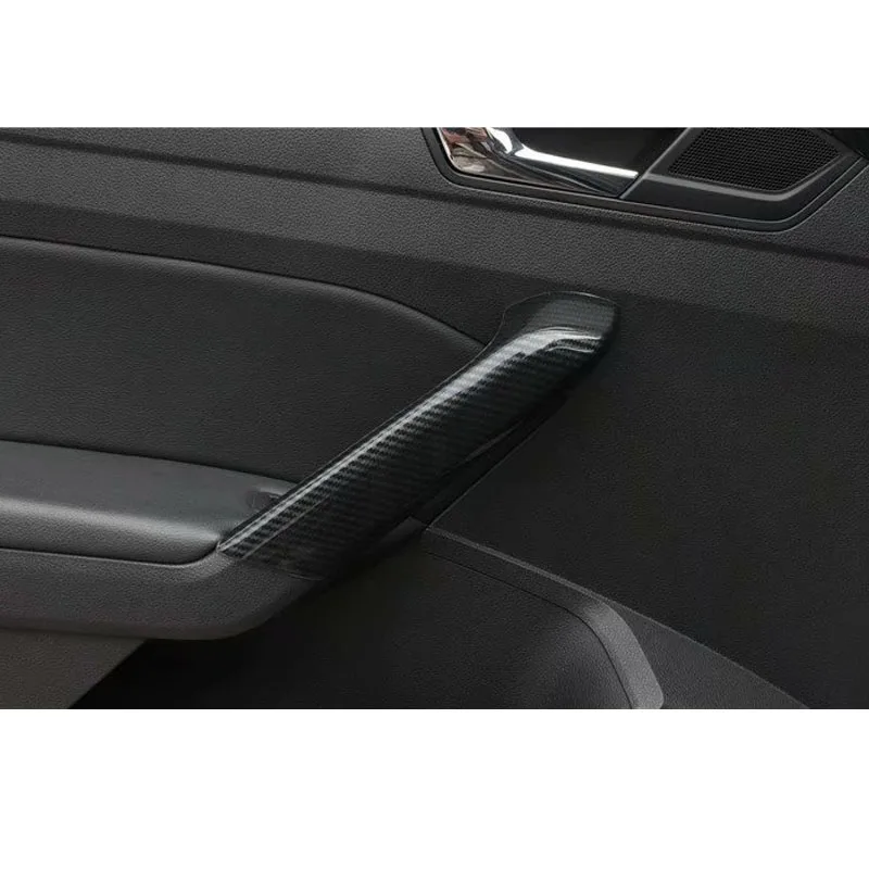 4Pcs Fit For Volkswagen Passat 2016 2017 2018 Car Interior Door Handle Decoration Strips Car Cover Stickers ABS Car Accessory