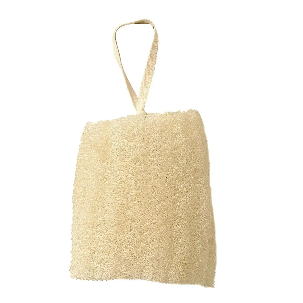 Natural Loofah Sponge Body Exfoliating Scrubber Dish Scouring Pad Bath Sponge Biodegradable Loofah Sponge For Kitchen Bathroom