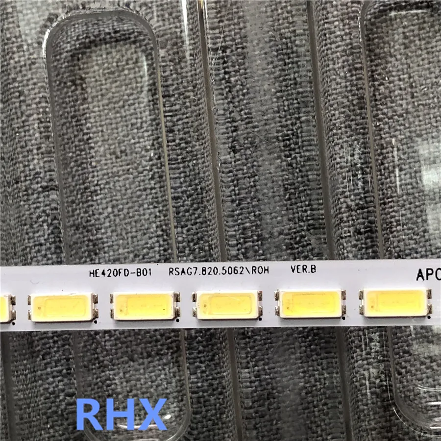 2Pieces/lot 54LEDs 500mm LED backlight strip for LED40K360JD RSAG7.820.5057 HE400GF-B31 RSAG7.820.5062 SSY-1125050 100%NEW