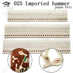 Piano hammer 025 Lmported hammer (Japan felt) domestic white wood and red heart piano accessories