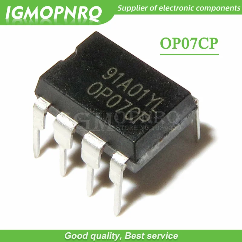 

10pcs OP07CP OP07 OP07C DIP-8 Operational Amplifiers - Op Amps Low Offset Voltage new original