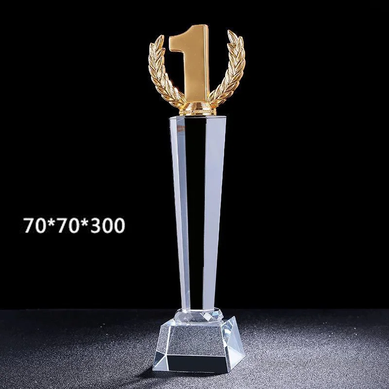 Customized Crystal Trofeo Award, Trofeo reward, Sports Award, Toys, Home Decor, 123, Trofeo, Educational Props