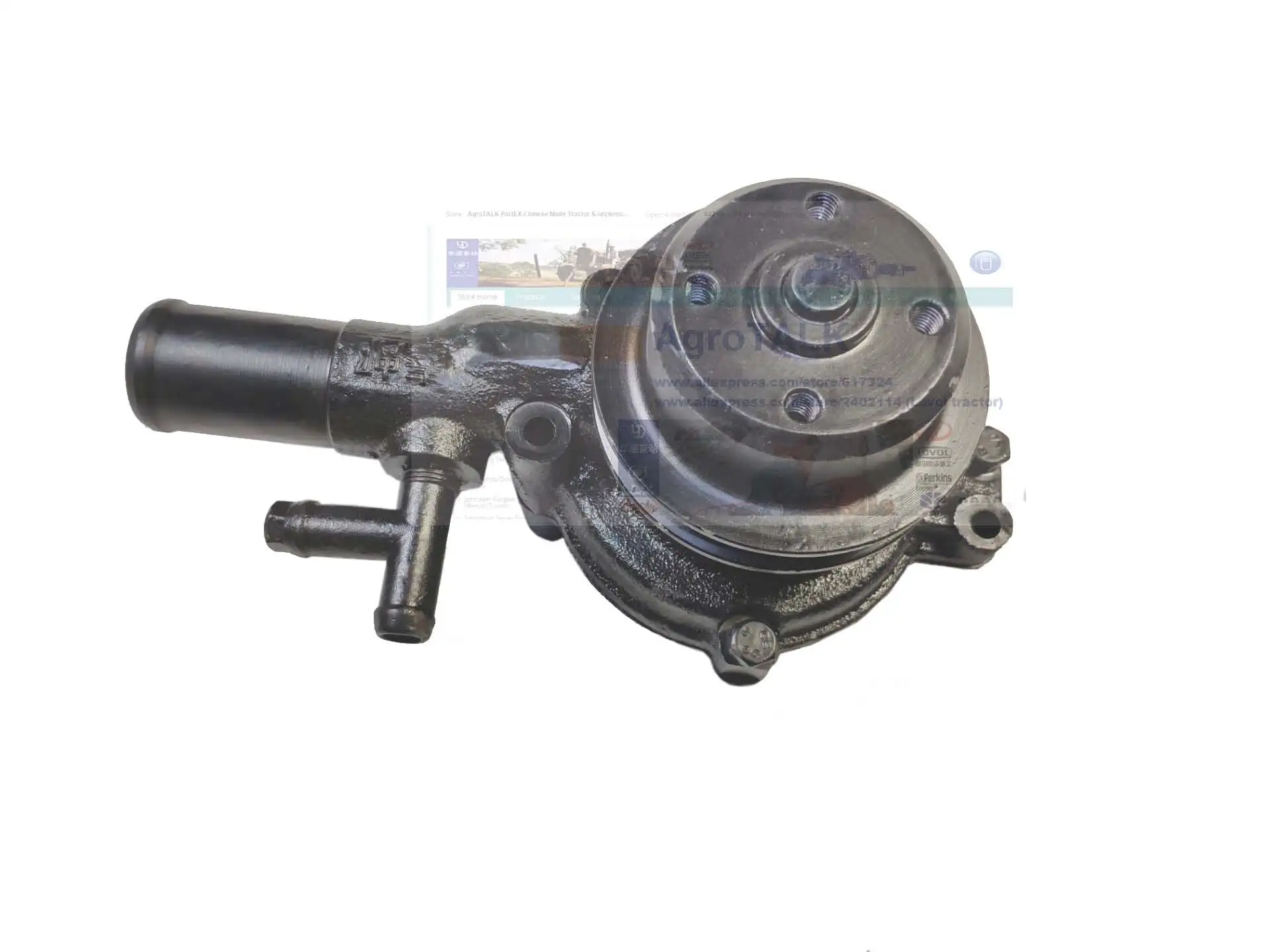 Water pump (with single groove impeller) for Yangdong YND485 engine use, part number: