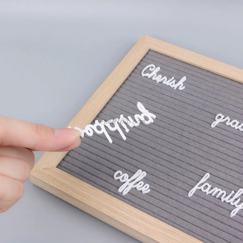 Letter Board Letters Set 194 Numbers Special Characters Words For Felt Changeable Message Signs & Letterboards