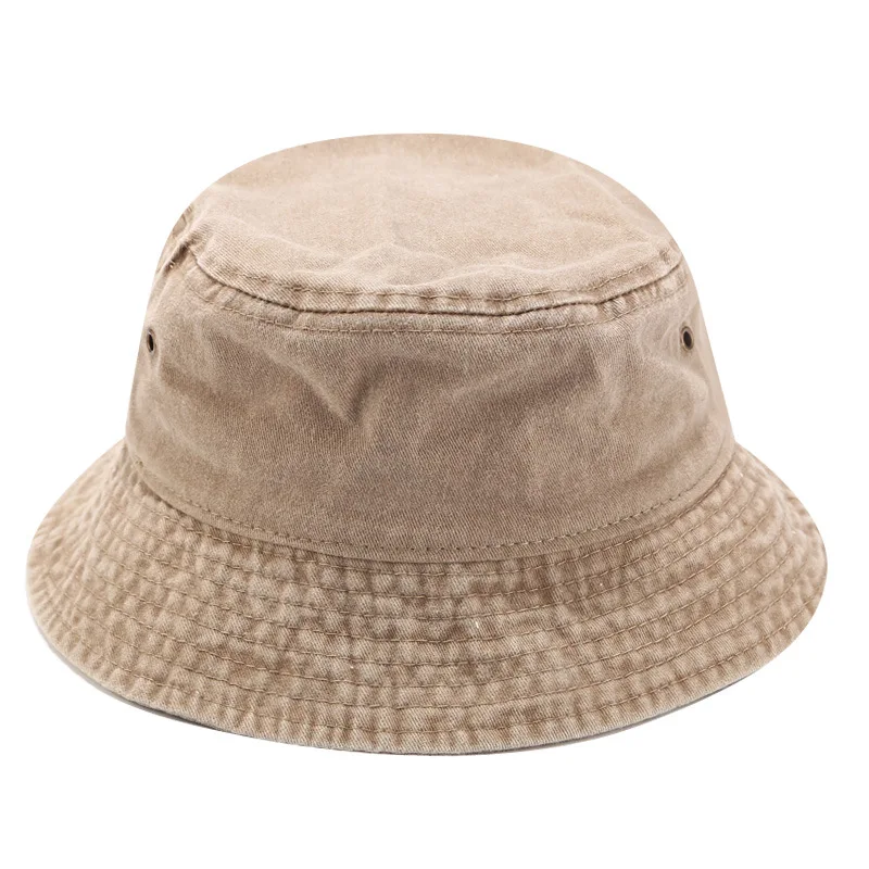 2022 novo pescador chapéu denim vintage balde chapéus ao ar livre homens mulheres lavadas algodão panamá chapéu moda hip hop gorros bob chapéu