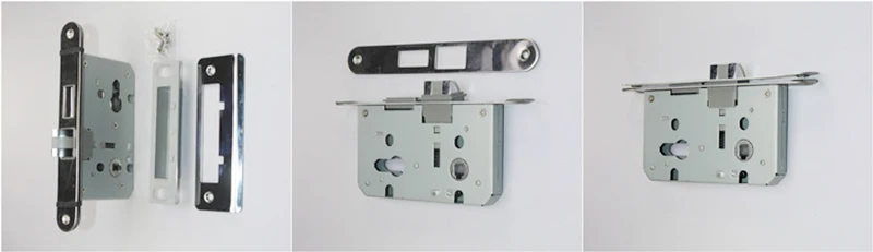 Lock Hardware Fittings Safety Silent Lock Gallbladder Lock Core Room Wooden Lockcase 58X50 Lock Body