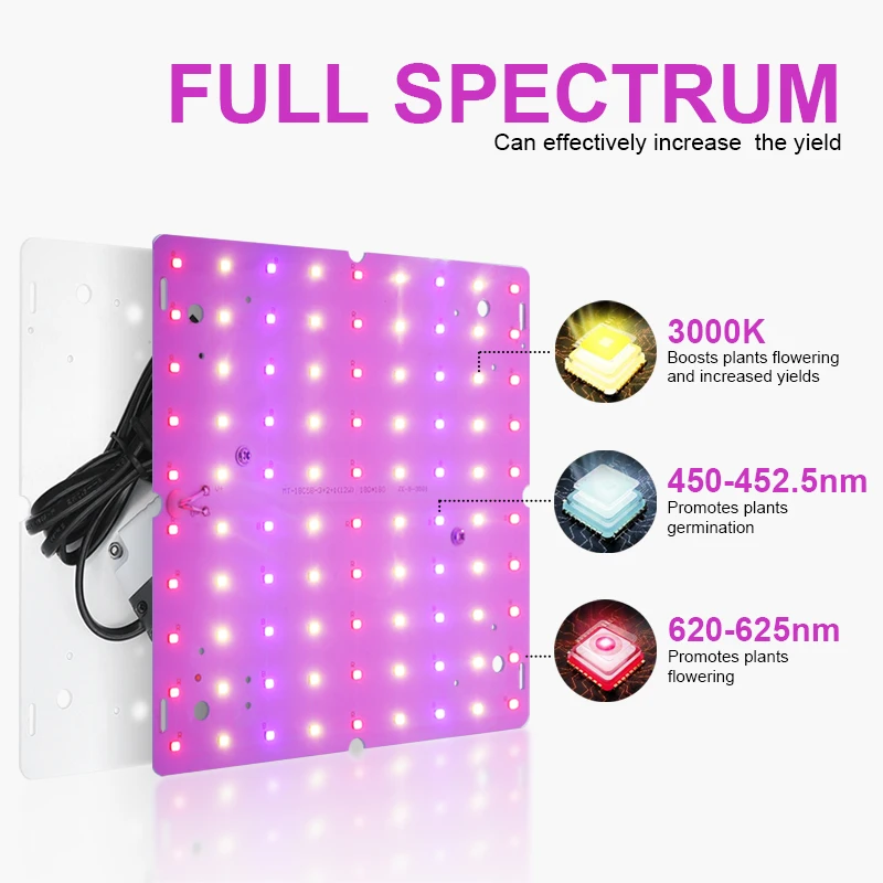 พืชสเปกตรัมเต็ม LED พืช90/14LED Grow Light 94 LED ในร่มพืชแสงเรือนกระจกพืช hydroponic Light