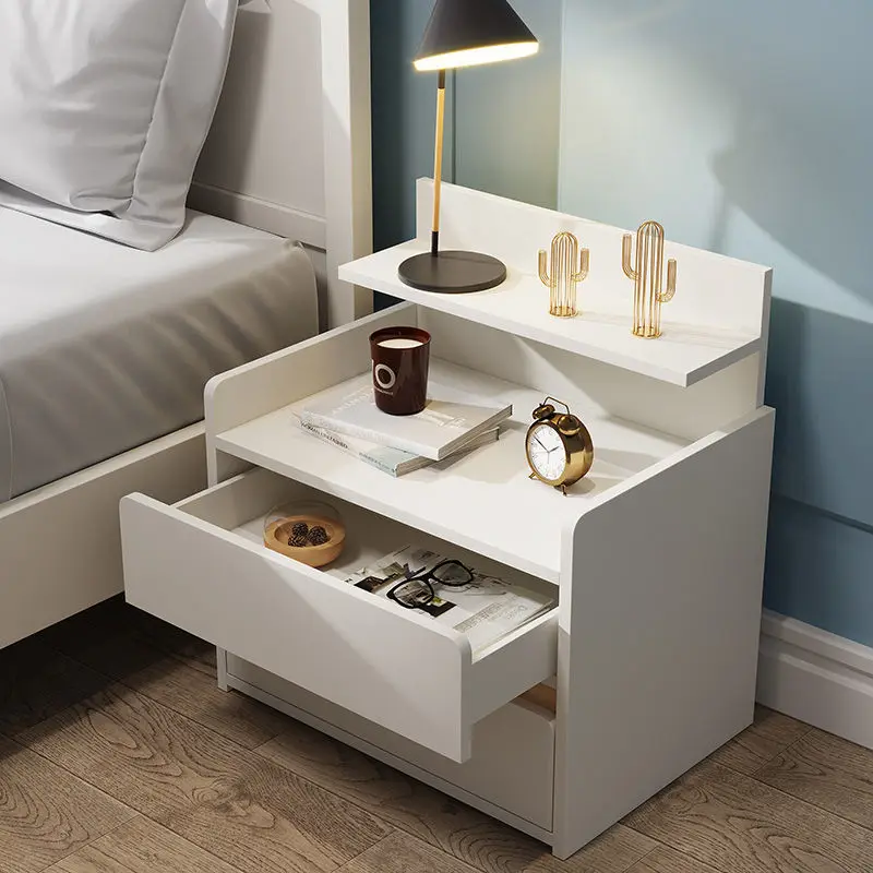 Bedroom Furniture Bedside Table Modern Simplicity Wooden Chest Of Drawers Nordic Style Night Table Living Room Storage Cabinet